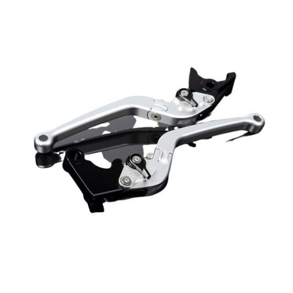 SPEEDRA アルミビレットアジャストレバーセット スタンダード可倒式（レバー本体：マットシルバー...