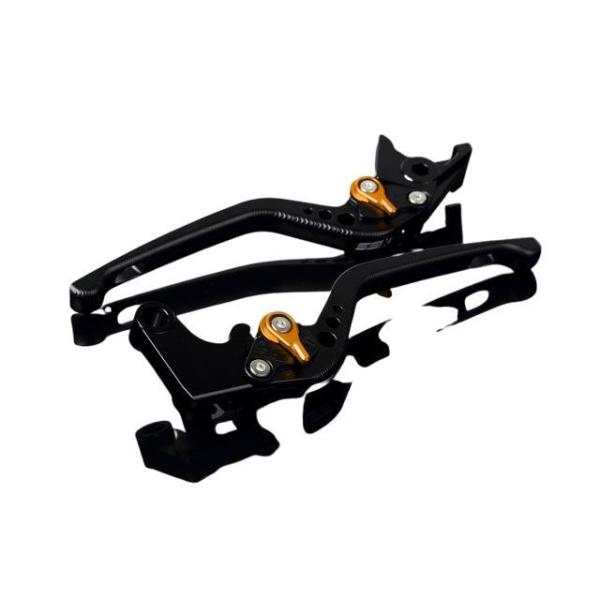 SPEEDRA アルミビレットアジャストレバーセット 3Dロング（レバー本体：マットブラック） アジ...