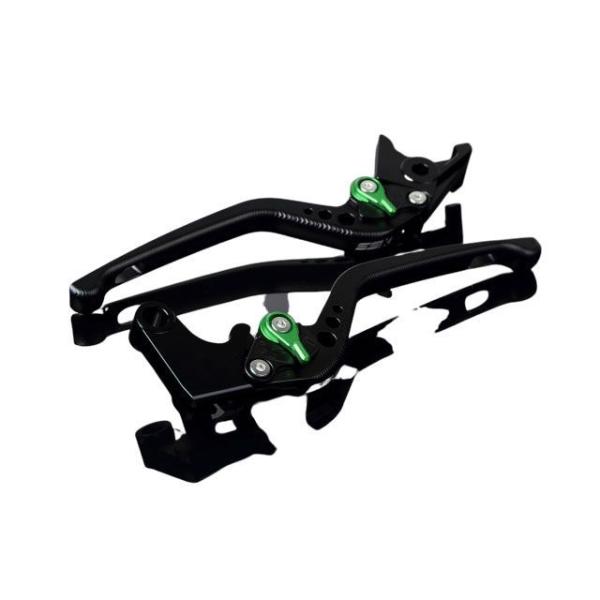 SPEEDRA アルミビレットアジャストレバーセット 3Dロング（レバー本体：マットブラック） アジ...