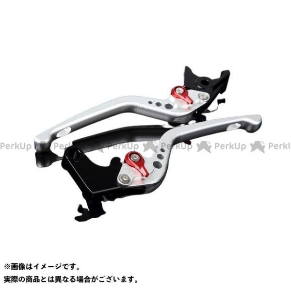 SPEEDRA アルミビレットアジャストレバーセット 3Dロング（レバー本体：マットシルバー） アジ...
