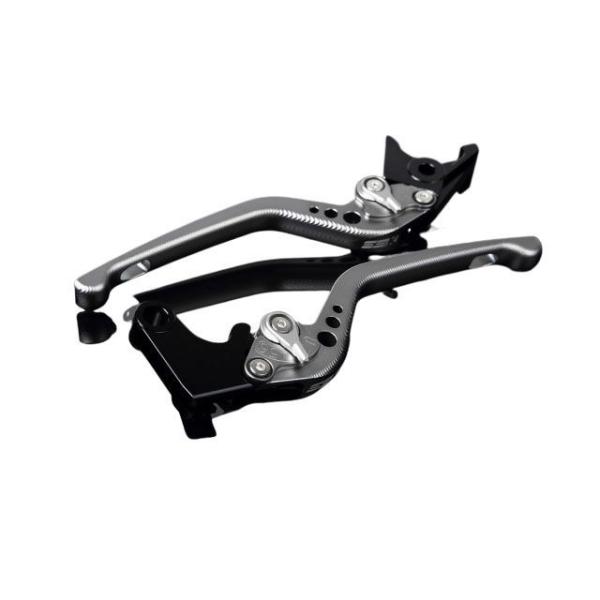 SPEEDRA アルミビレットアジャストレバーセット 3Dロング（レバー本体：マットチタン） アジャ...