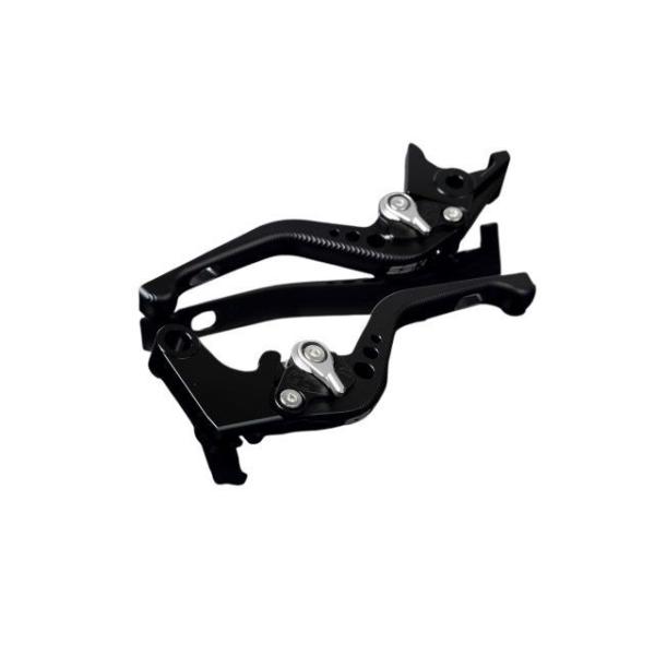 SPEEDRA アルミビレットアジャストレバーセット 3Dショート（レバー本体：マットブラック） ア...