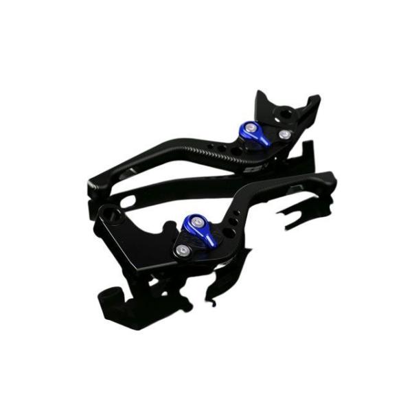 SPEEDRA アルミビレットアジャストレバーセット 3Dショート（レバー本体：マットブラック） ア...