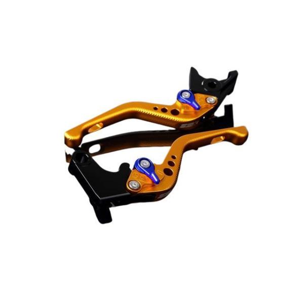 SPEEDRA アルミビレットアジャストレバーセット 3Dショート（レバー本体：マットゴールド） ア...