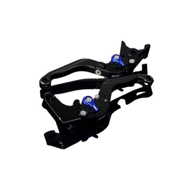 SPEEDRA アルミビレットアジャストレバーセット 可倒延長式（レバー本体：マットブラック） アジ...