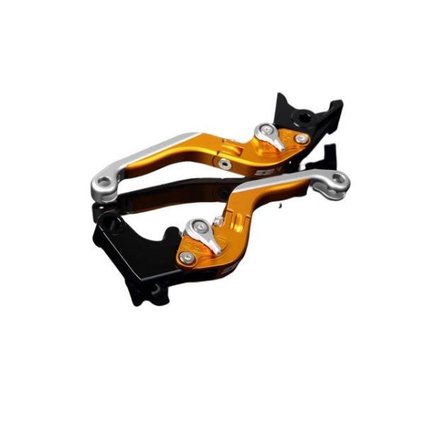 SPEEDRA アルミビレットアジャストレバーセット 可倒延長式（レバー本体：マットゴールド） アジ...