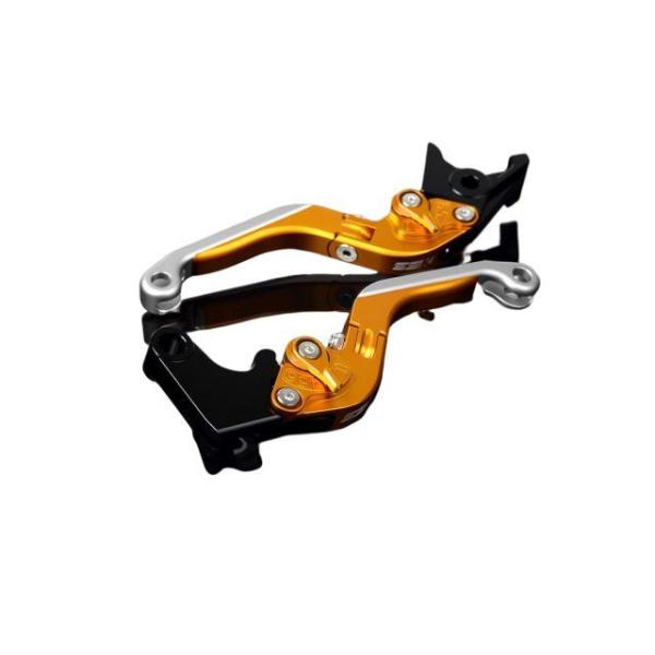 SPEEDRA アルミビレットアジャストレバーセット 可倒延長式（レバー本体：マットゴールド） アジ...