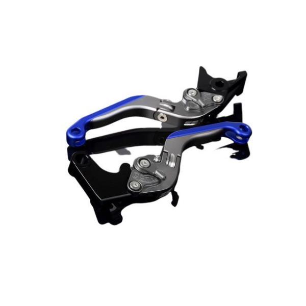 SPEEDRA アルミビレットアジャストレバーセット 可倒延長式（レバー本体：マットチタン） アジャ...