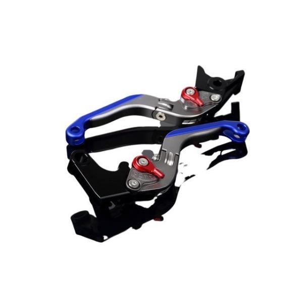 SPEEDRA アルミビレットアジャストレバーセット 可倒延長式（レバー本体：マットチタン） アジャ...