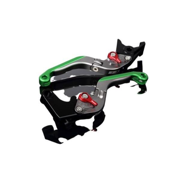 SPEEDRA アルミビレットアジャストレバーセット 可倒延長式（レバー本体：マットチタン） アジャ...