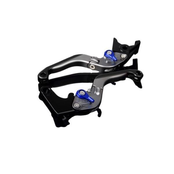 SPEEDRA アルミビレットアジャストレバーセット 可倒延長式（レバー本体：マットチタン） アジャ...