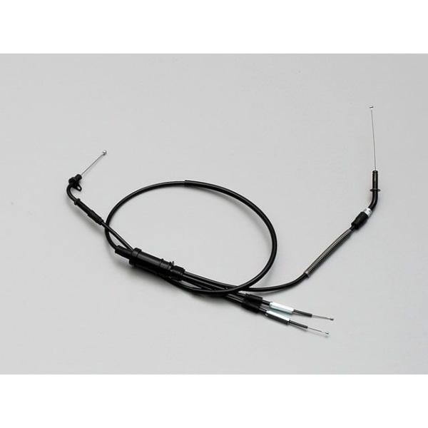 ハリケーン RZ250R ロングスロットルケーブル（ブラック） アウター長1300mm メーカー在庫...
