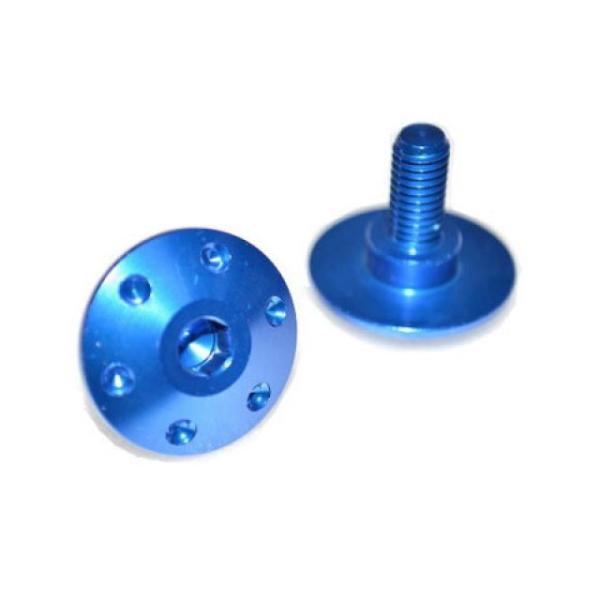 KN企画 シグナスX 1/2/3型 アルミフロントフェンダーボルト カラー ブルー メーカー在庫あり...