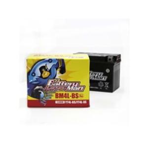 【メーカー直送】バッテリーマン BM4L-BS（YT4L-BS 互換）【液入充電済み】 メーカー在庫...