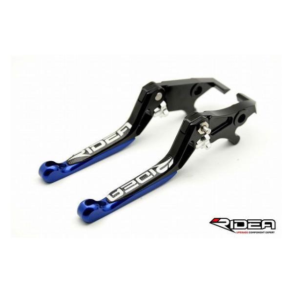 リデア PCX125 PCX150 3Dスライド延長式ノブアジャストブレーキレバー 左右セット（ブラ...