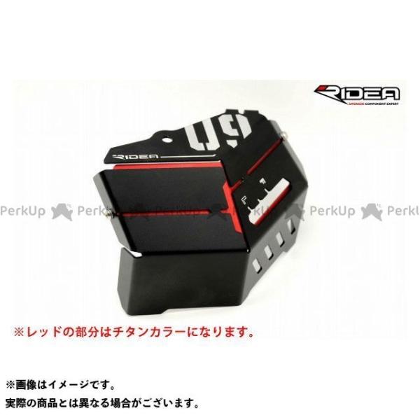 リデア ラジエターリザーブタンクカバー（チタン） RIDEA