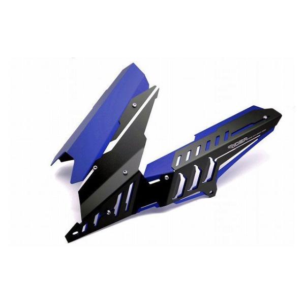 リデア MT-25/MT-03 YZF-R25/YZF-R3 リアフェンダー（ブルー） RIDEA