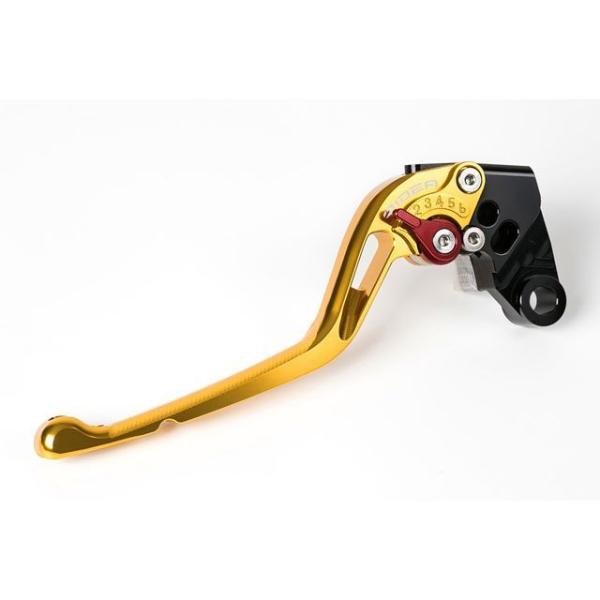 リデア アジャストクラッチレバー（ゴールド） アジャスト レッド RIDEA