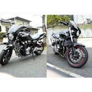 aiNET（アイネット） (CB400SF) ビキニカウル 黒/ブラック