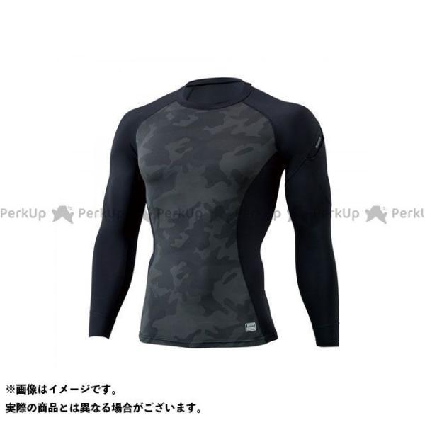 TSデザイン ロングスリーブシャツ（ブラックx迷彩） サイズ L メーカー在庫あり TS DESIG...