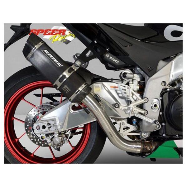 ボディス RSV4 P-TEC II スリップオン・ステンレスブラック｜ARSV4-012 BODI...