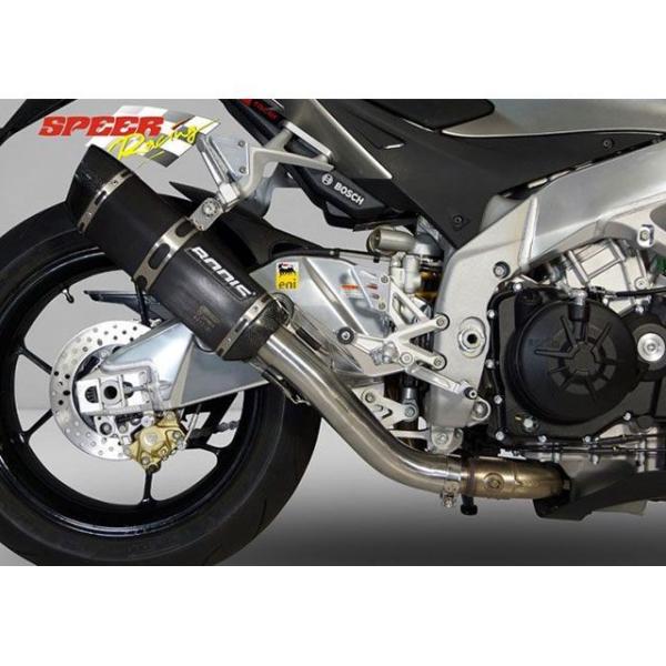 ボディス Tuono V4 P-TEC II スリップオン・ステンレスブラック｜ARSV4-014 ...
