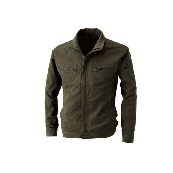 TSデザイン 5306 LIGHTTECロングスリーブジャケット（カーキグリーン） サイズ 5L メ...