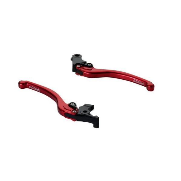 エフェックス CB400SF/SB ABS スムースフィットレバー（レッド） EFFEX