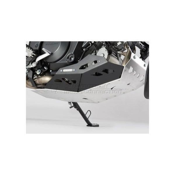 SWモテック V-Strom 1000 / XT エンジンガード ブラック/シルバー V-Strom...
