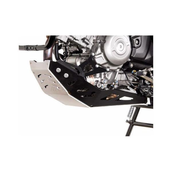 SWモテック V-Strom 650 / XT エンジンガード -ブラック- SW-MOTECH