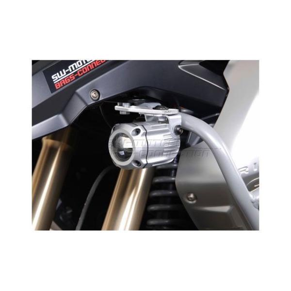 SWモテック R 1200 GS フォークライトマウントセット -シルバー-（フォークライトなし）R...