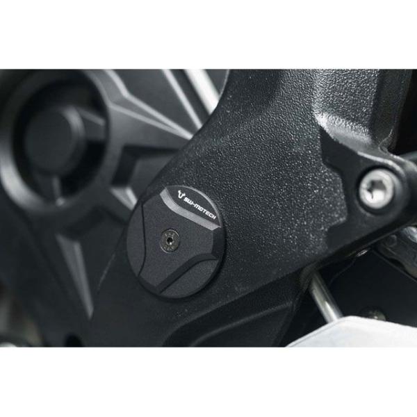 SWモテック S 1000 XR フレームキャップセット ブラック BMW S 1000 XR（15...