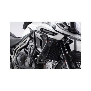 正規品／SWモテック クラッシュバー ブラック Triumph Tiger 1200 Explorer（16-） SW-MOTECH バイク｜motoride