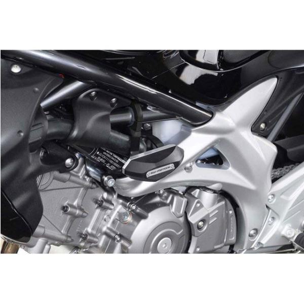 SWモテック クラッシュパッドキット SUZUKI SFV 650（09-）ブラック SW-MOTE...