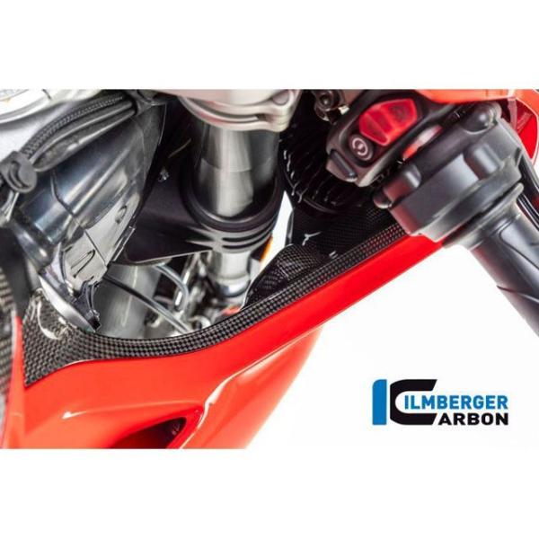 イルムバーガー Panigale V4 Panigale V4 S エアチューブカバー 右 グロス ...