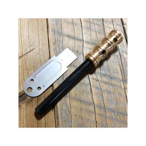 正規品／野良道具製作所 真鍮ハンドルメタルマッチ「野良スティック 〜竹〜 mini 」10mm径 Nora Outdoor Tools キャンプ｜motoride