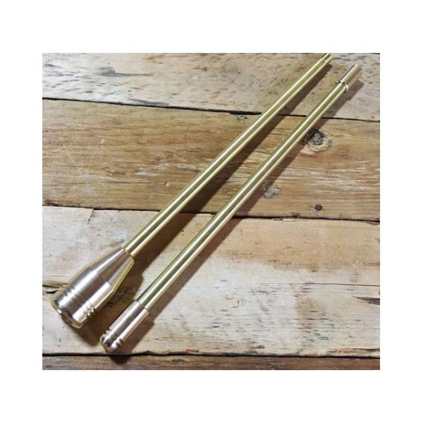 野良道具製作所 ALL真鍮製火吹き棒「野良ブラスター」 2本継60cm Nora Outdoor T...