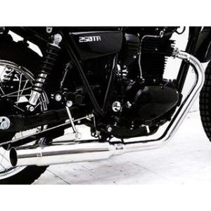 部品屋K&W 250TR メガホンマフラー K&W : モトメガネ2号店 - 通販