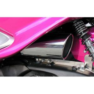 マジェスティ125 キャブ・FI共通 5CA マフラー ROSSO ライネス 110φ 02