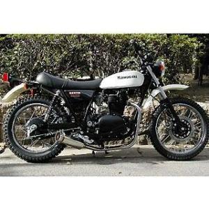 250TR マフラー 社外 中古 バイク 部品 2006年式外し BJ250F スチール
