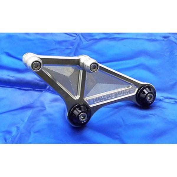 ウイルズウィン マジェスティS マジェスティS（SMAX）用 アルミビレットステー シルバーバージョ...