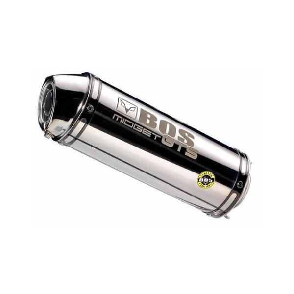 ボス GSX-R 1000 エキゾースト Midget（4-2） ステンレス ポリッシュド-スリップ...