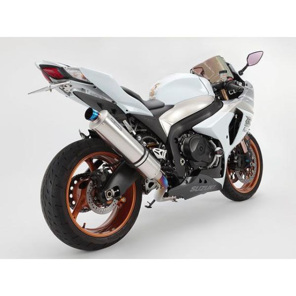 BMS GSX-R1000 ラウンド スリップオン サイレンサー チタンソリッド BMS RACIN...