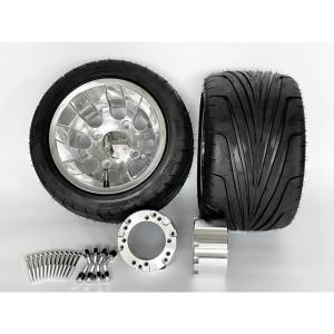 メーカー直送】スパンキーズ ジャイロ用10インチ ブラック アルミ