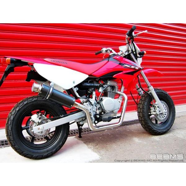 正規品／ビームス XR100モタード SS300 マフラー サイレンサー：カーボン BEAMS バイ...