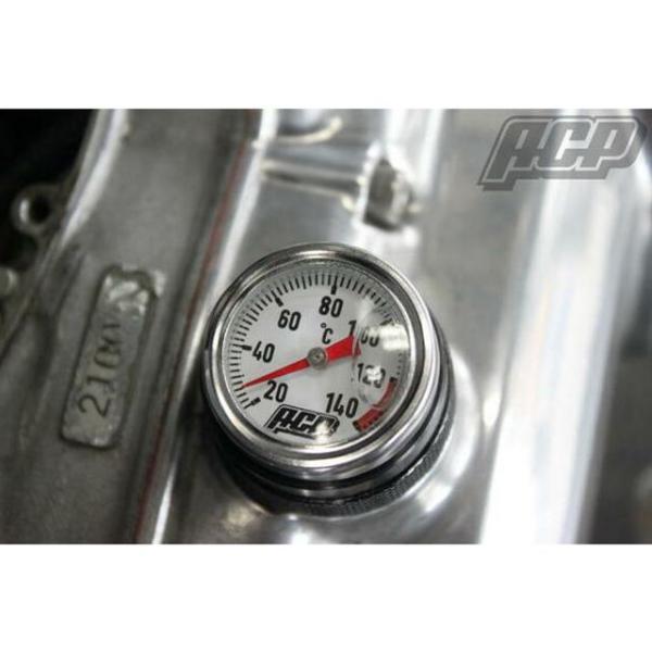 正規品／ACP GS400 GSX400E スズキ用アナログ油温計 カラー：ブラック ACP バイク