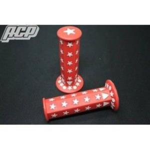 ACP（エーシーピー） 汎用 六角スターグリップ カラー レッド