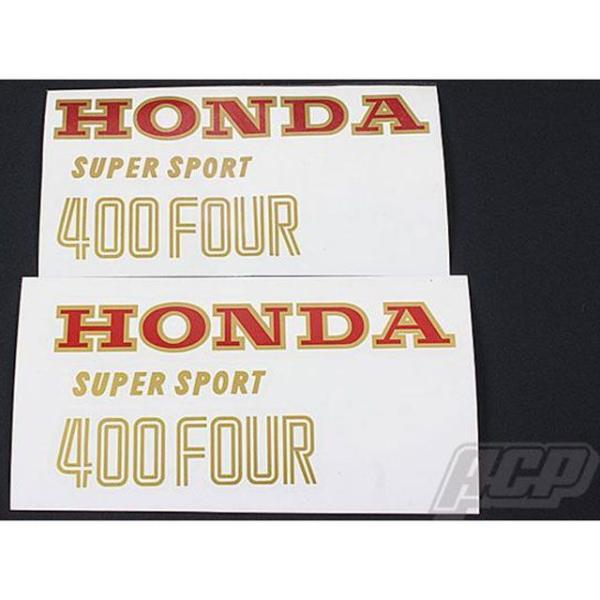 ACP CB400F 純正タイプ ステッカーセット カラー 青タンク用 ACP