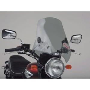 GIVI A660 バイク用スクリーン スモーク GIVI（ジビ） GIVI A660 ユニバーサルスクリーン スモーク 42.5×42cm