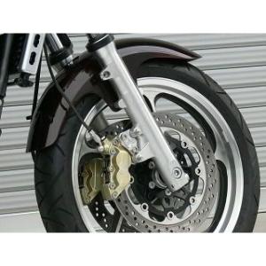 オーバーレーシング ゼファー1100 フロントキャリパーサポート ブレンボ4P/40mm用 メーカー...